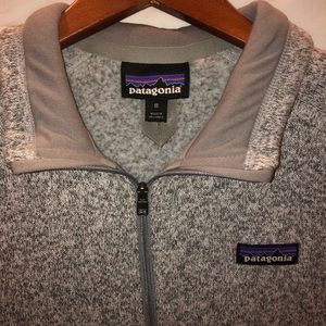 Patagonia Womens Better Sweater Fleece Birch White